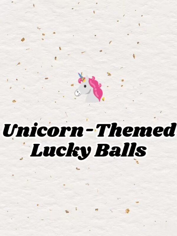 Unicorn-Themed Lucky Balls