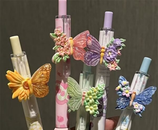 Pretty Pocket Pen—Butterfly Clip Edition